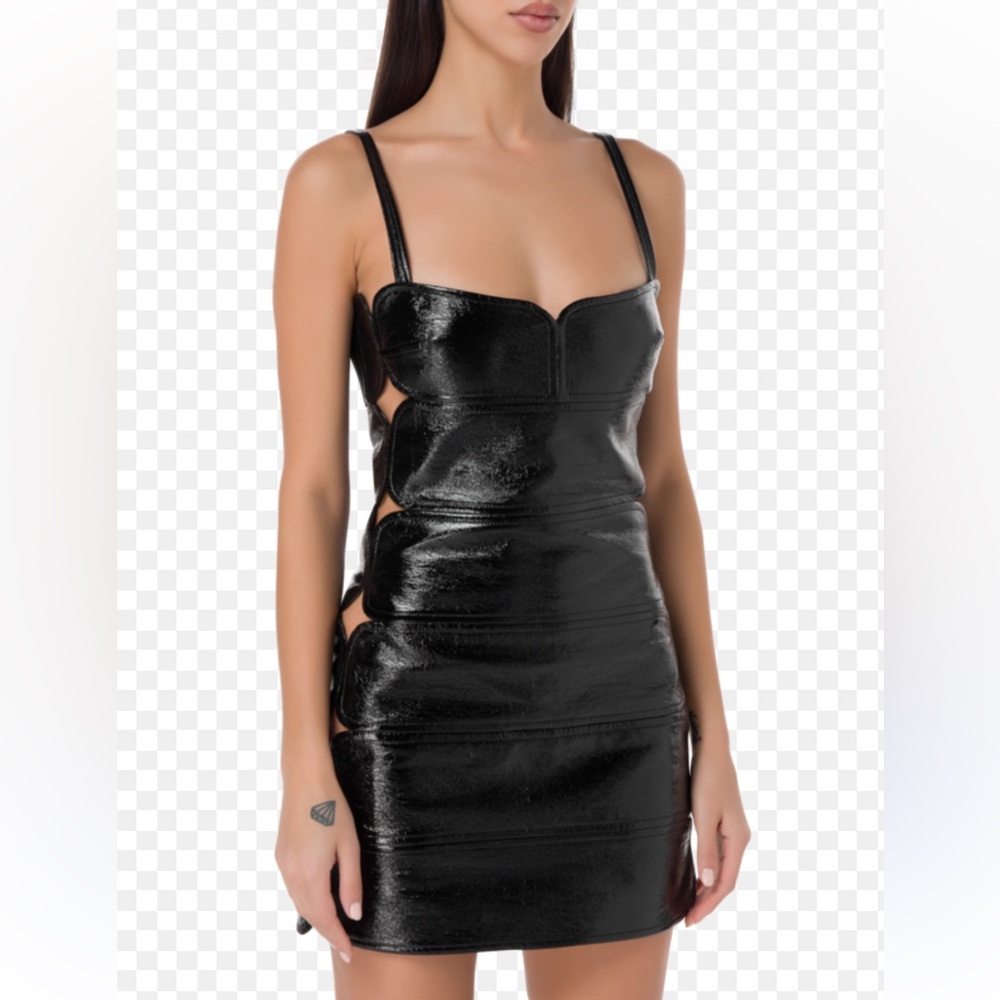 Courrèges cut out glossy mini dress - Picture 10 of 11